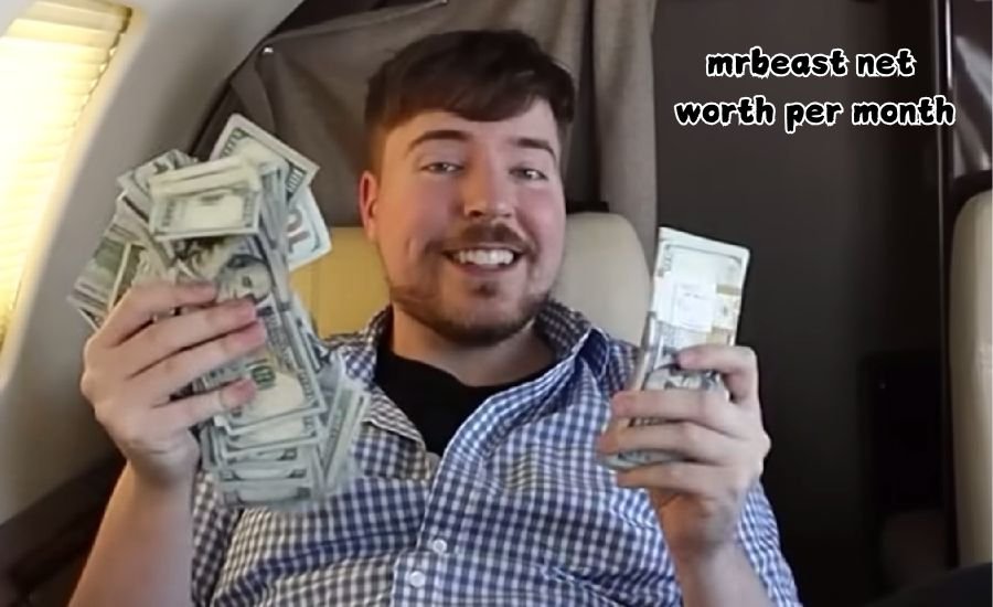 mrbeast net worth per month